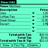 Diner Edit Form